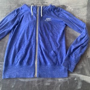 nike purple zip up